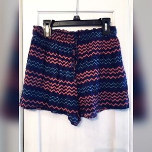 Rayon Chevron dress shorties